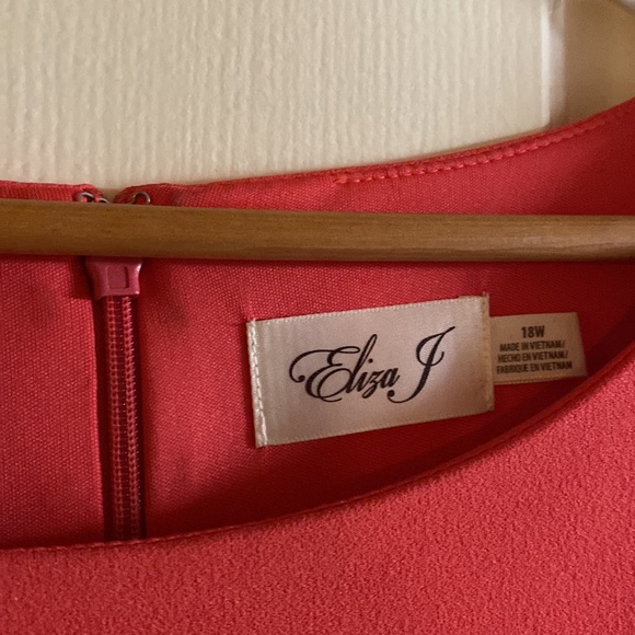 Pink  Eliza J dress with bell sleeves - Picture 2 of 3